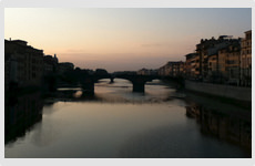 Arno River, Florence, Italy - Photograph by Barry McCullough